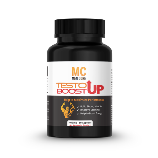 Men Core's Testo Boot Up – Herbal Supplement for Strength & Vitality (1000mg, 60 Capsules)