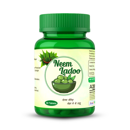🌿 Neem Ladoo – Herbal Ladoo for Detox & Skin Health (120 Ladoo)