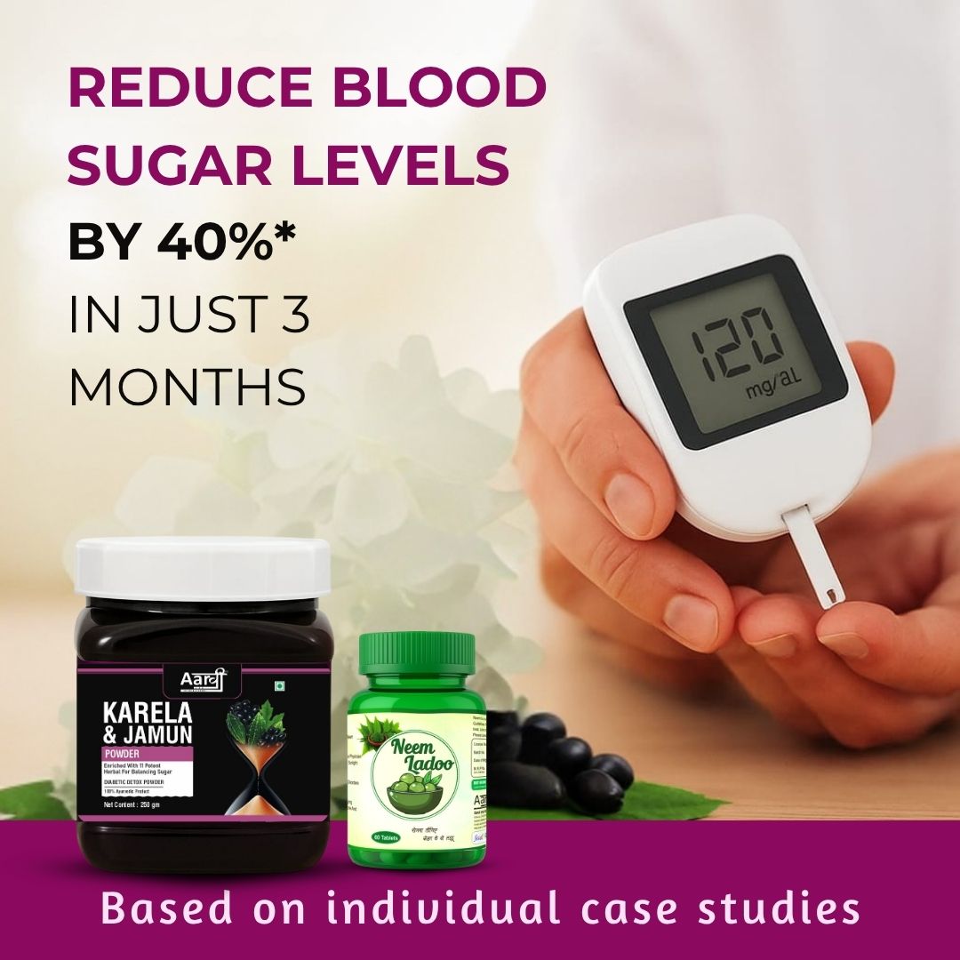Karela Jamun Powder & Neem Ladoo– Natural Blood Sugar Support | Ayurvedic Blend for Diabetes & Digestion (Copy)
