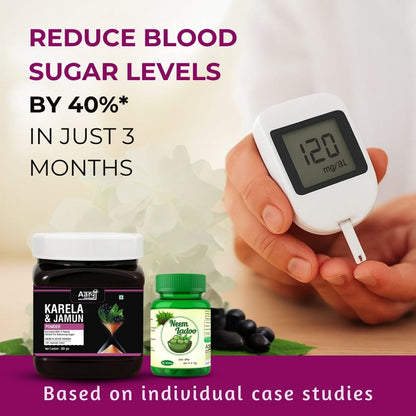 Karela Jamun Powder & Neem Ladoo– Natural Blood Sugar Support | Ayurvedic Blend for Diabetes & Digestion (Copy)