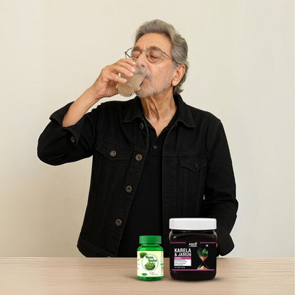Karela Jamun Powder & Neem Ladoo– Natural Blood Sugar Support | Ayurvedic Blend for Diabetes & Digestion (Copy)